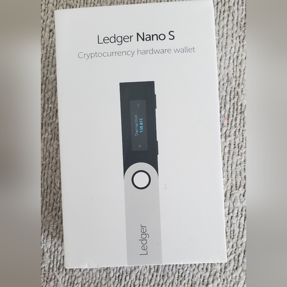 Ledger Nano S Hardware Wallet – Open Box, Never Stored Currency